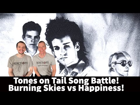 Reaction to Tones On Tail - Burning Skies vs Happiness Song Battle!
