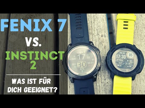 Vergleich Garmin Instinct 2 Solar vs. Fenix 7x - Welche Uhr lohnt sich mehr?