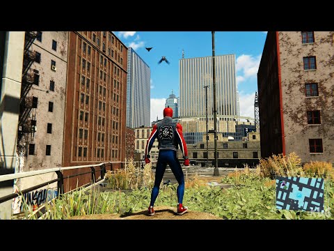 Marvel’s Spider-Man Remastered - Spider-Punk - Open World Free Roam Gameplay (PC UHD) [4K60FPS]