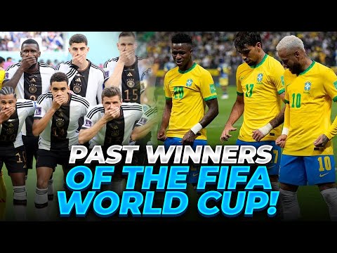 Past Winners Of The FIFA World Cup