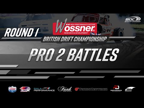 BDC - Rd 1 Teesside - Pro 2 Battles - British Drift Championships 2021