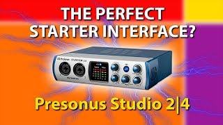 Video thumbnail for Presonus Studio 2|4 - The Best Starter Interface? - Video Snack #3 by Lonely Rocker