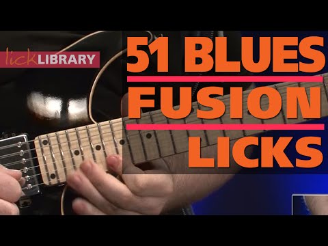 51 Blues Fusion Licks with Levi Clay
