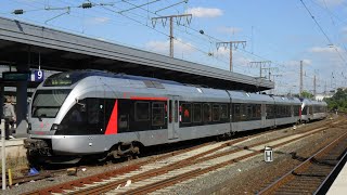 preview picture of video '[Sound] Triebwagen Stadler Flirt EMU 3 der Abellio GmbH, Essen'