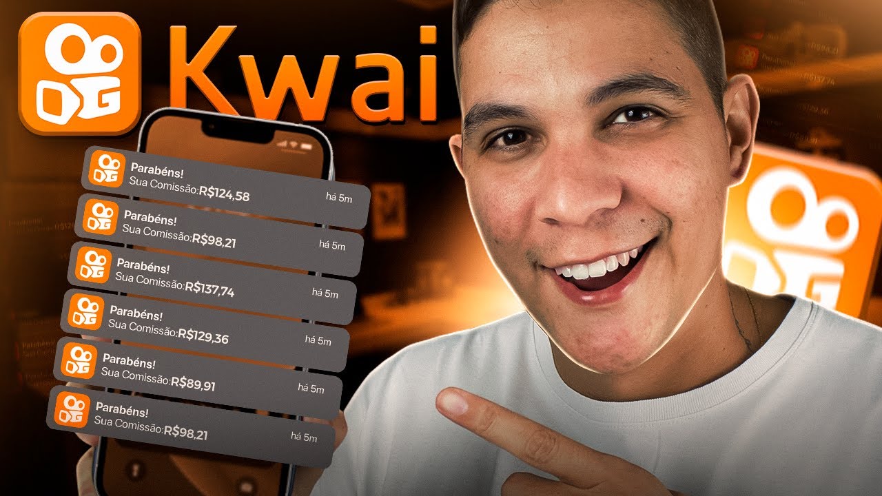 GANHE R$200 por DIA no KWAI pelo celular (sem gravar vídeos) - Ganhar Dinheiro no Kwai Shop