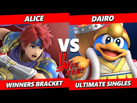 Winner! 19 - alice (Roy) Vs. Dairo (Dedede) SSBU Ultimate Tournament