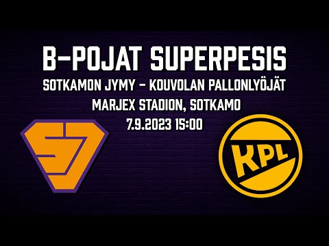 Huippuhetket: B-pojat Sotkamo - Kouvola 7.9.2023