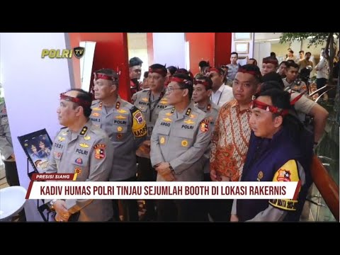 GELARAN EXPO DALAM RAKERNIS HUMAS POLRI 2024