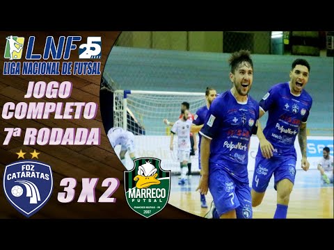 JOGO COMPLETO Foz Cataratas 3x2 Marreco | 7ª Rodada | LNF 2020 (15/10/2020)