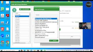 How to ad group member in bulk on WhatsApp group #whatsappbulksender