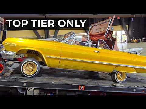 Elite Lowriders Load In Before the Long Beach Super Show (2026)