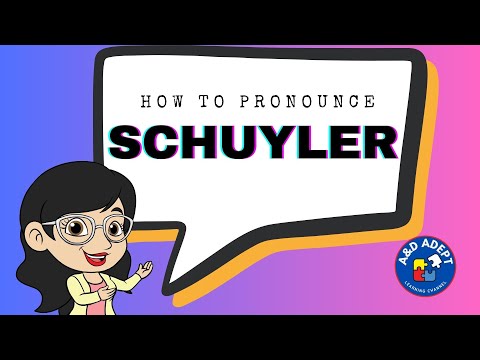 How to Pronounce the Name Schuyler (Say Schuyler Correctly and Confidently)