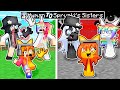 From Human To SPRUNKI SISTERS In Minecraft