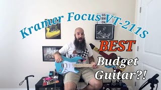 Video thumbnail for Kramer Focus VT-211S | Awesome Affordable Guitar! (2022) by World's Okayest Guitar Player