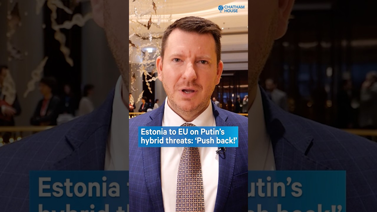 Estonia to EU on Putin’s hybrid threats: ‘Push back!’