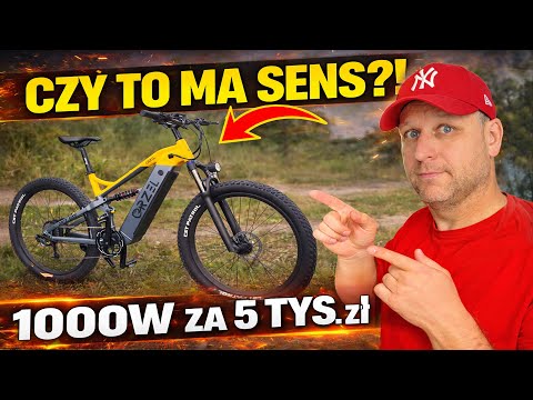 Rower Elektryczny ORZEL M49 - TO JEST BESTIA!