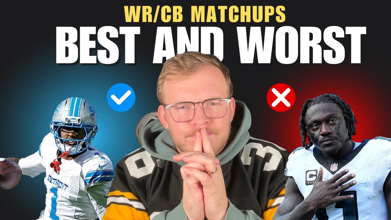 The WR-CB Matchups You NEED To Know For NFL Week 10
