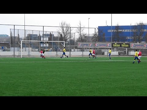Eerste helft Hooglanderveen JO12-1 - DOVO JO12-1