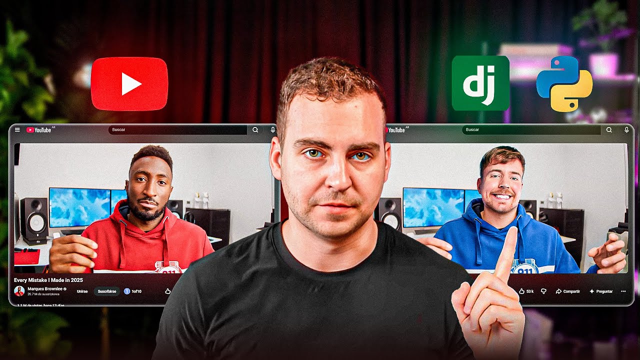 YouTube Clone with Django & ImageKit | Authentication, Uploads, Streaming & More...