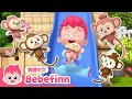 五隻小猴子 Five Little Monkeys Jumping On The Bed EP60 台灣配音 經典兒歌 童謠 貝貝�