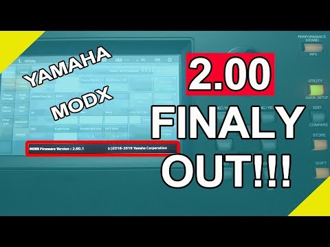 YAMAHA MODX 2.0 Firmware UPDATE TUTORIAL
