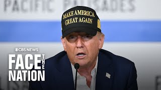 Trump describes what he saw on tour of Los Angeles wildfire damage