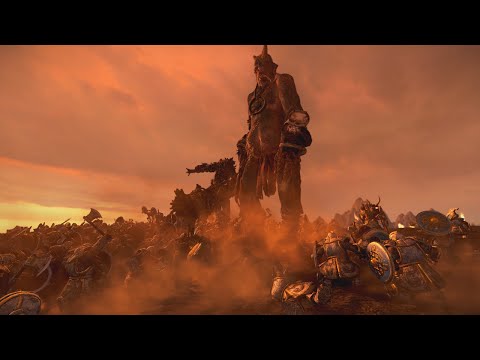4000 Ironbreakers VS Giants Warhammer Total War