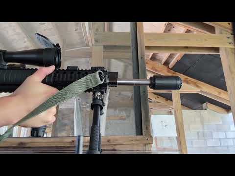 Huxwrx Blastphemy Quick Comparison with Muzzle Brake