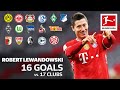 Lewandowski vs. All Bundesliga Clubs – 16 Goals vs. 17 Clubs • 2020/21
