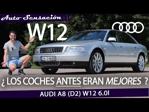 Prueba Audi A8 6.0L W12 2001 ¿Los coches de antes eran mejores? El primer AUDI A8 de la historia.