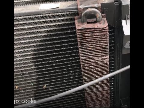 OldGuyDIY Replace $77 Power Steering Cooler 2003 Chevy Suburban Tahoe Silverado 5.3L 2000 2006 Leaks