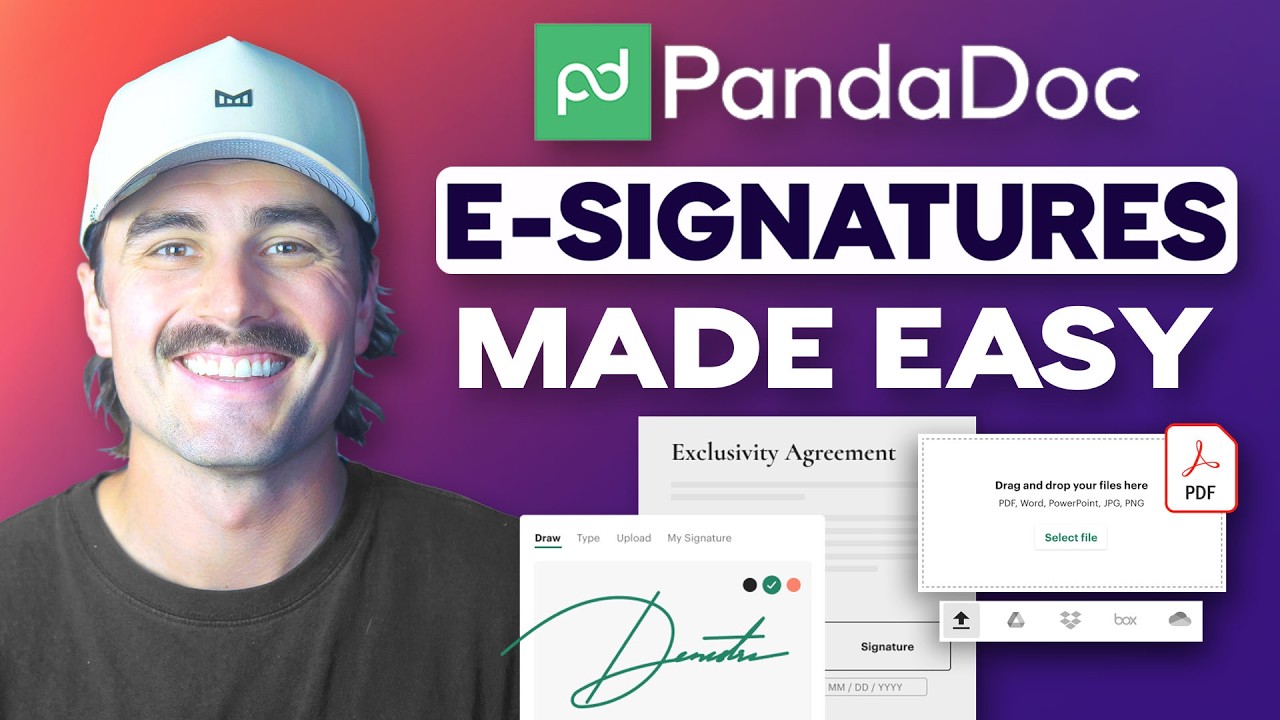 PandaDoc Tutorial: Send Contracts &amp; E Signatures (Step-by-Step) video thumbnail