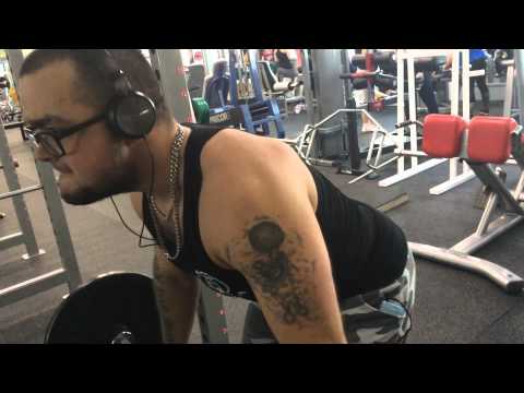 D-SKIFF - тяга штанги в наклоне