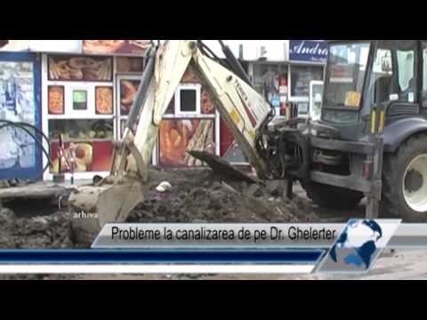 Probleme la canalizarea de pe Dr.Ghelerter