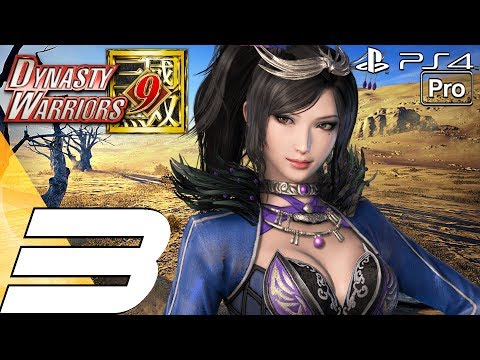 Dynasty Warriors 9 - Gameplay Walkthrough Part 3 - Cao Cao Boss Fight (PS4 PRO)