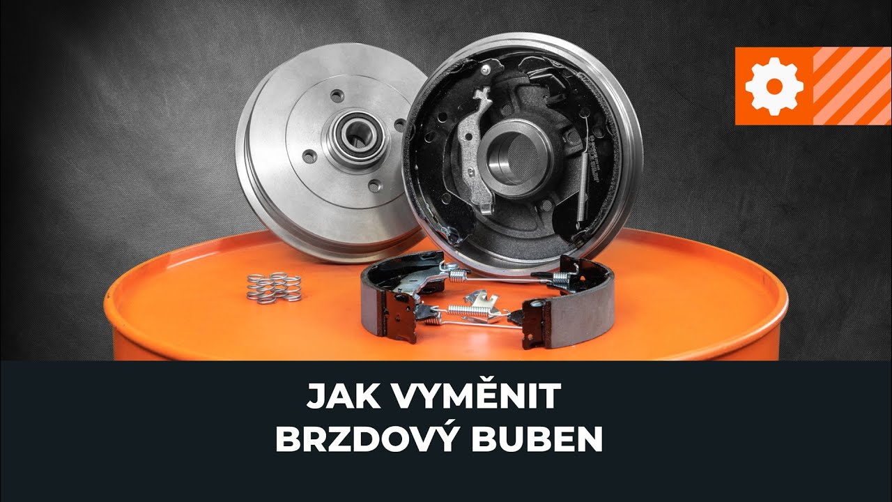 Brzdový buben - postup výměny na autě