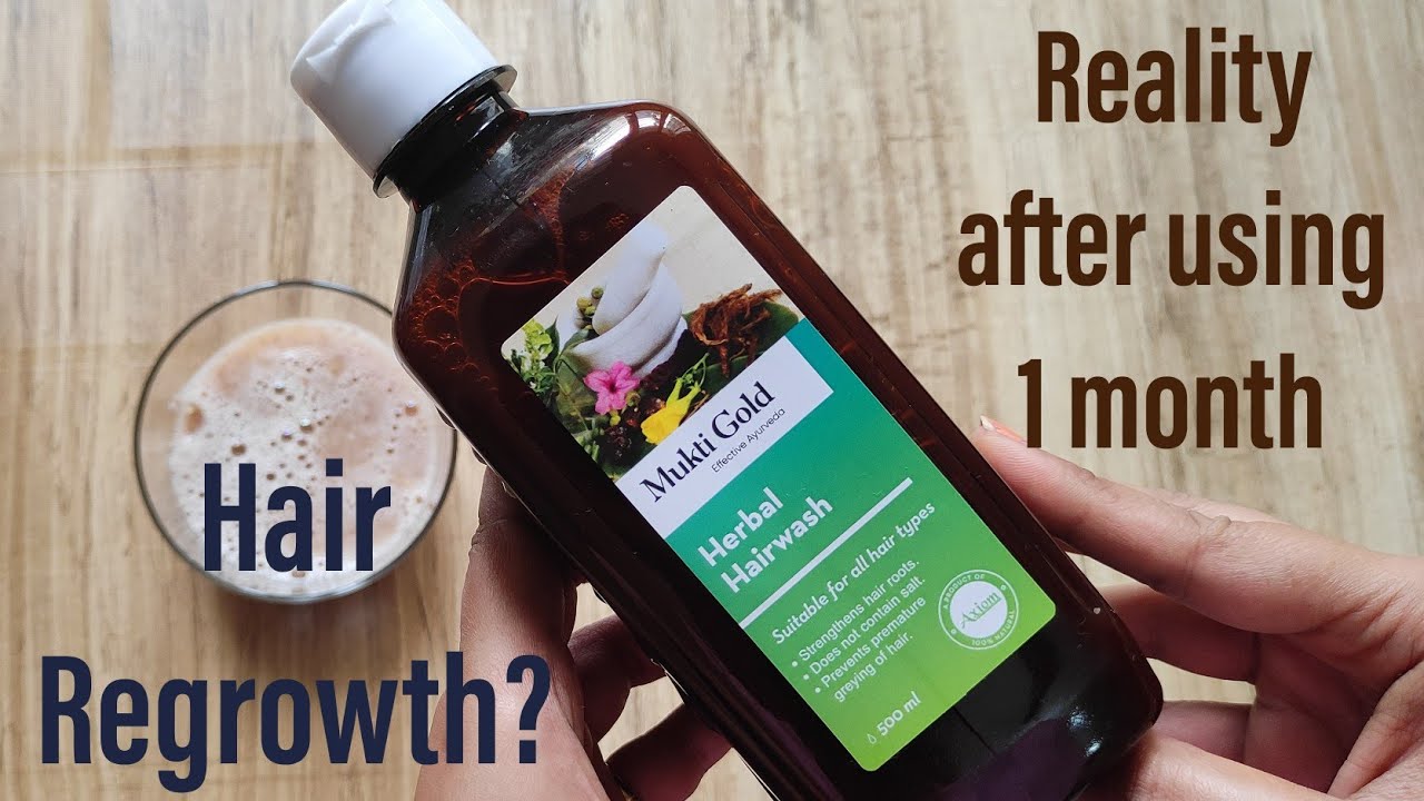 Mukti Gold Hair Wash Review - Dry Hair, Benefits, Side Effects || Toxin free Shampoo - RiHelio