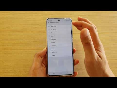 Galaxy S20 / Ultra / Plus: How to Change Vibration Pattern