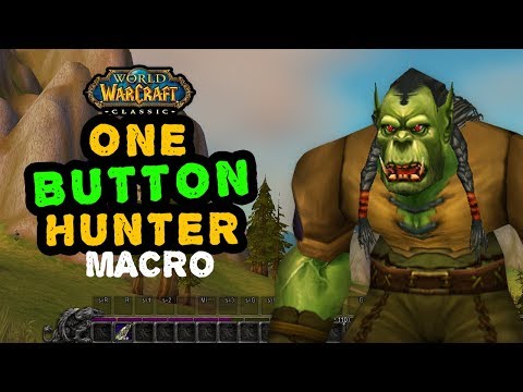 One Button Hunter Macro in Classic WoW (and other popular requests)