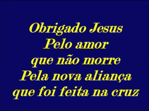 Obrigado Jesus - Alda Célia(playback legendado)