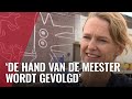 Muur kunstwerk Keith Haring in restauratie