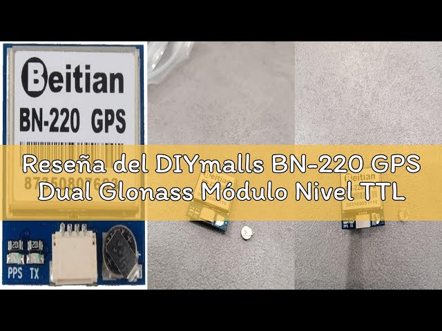 Vídeo relacionado con Gokelomg Módulo GPS BN-220 con Flash HMC5883 Brújula Glonass Beidou + Antena Antena del Módulo GPS, Flash Incorporado