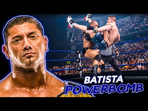 WWE Batista Powerbomb Compilation | Every Batista Bomb Ever!