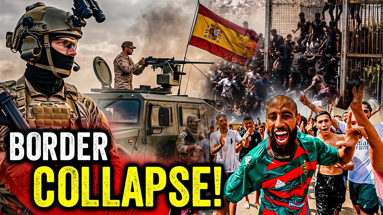 Spain MOBILIZES TROOPS as THOUSANDS of Moroccan Migrants STORM BORDER!!!