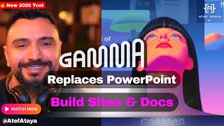 Gamma App Tutorial 2025 | Replace PowerPoint, Canva & Build Sites with AI