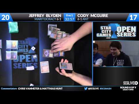 SCGNASH - Legacy - Round 8 - Cody Mcguire vs Jeff Blyden