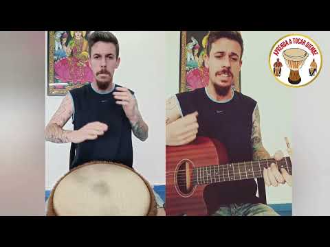 Jibóia Branca - Marina Txupe @aprendaatocardjembe Caio Barducco