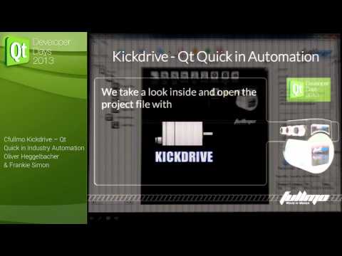QtDD13 - Oliver Heggelbacher & Frankie Simon - fullmo Kickdrive -- Qt Quick in Industry Automation