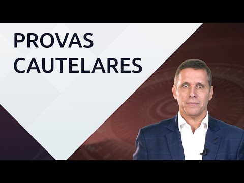 Provas cautelares - com professor Fernando Capez