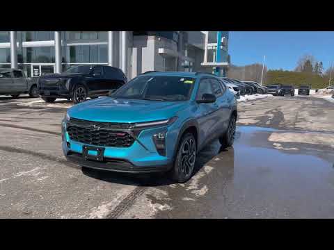 2026 Chevrolet Trax FWD 4dr 2RS in Blue for sale at Royal Chevrolet in Orangeville, ON